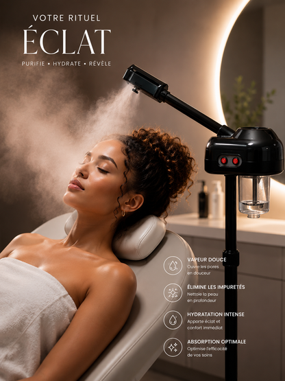 Diffuseur de Vapeur Facial – Hydratation et Purification Profonde de la Peau